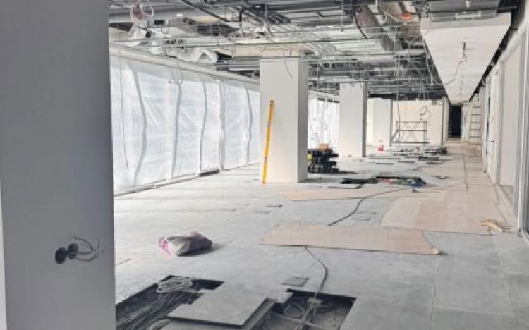 Общий вид этажа (open space)